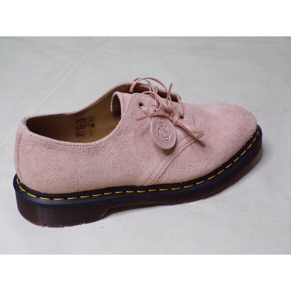🆕 DR. MARTENS 1461 Iced Suede Oxford Shoes Pink 9 - Picture 8 of 12